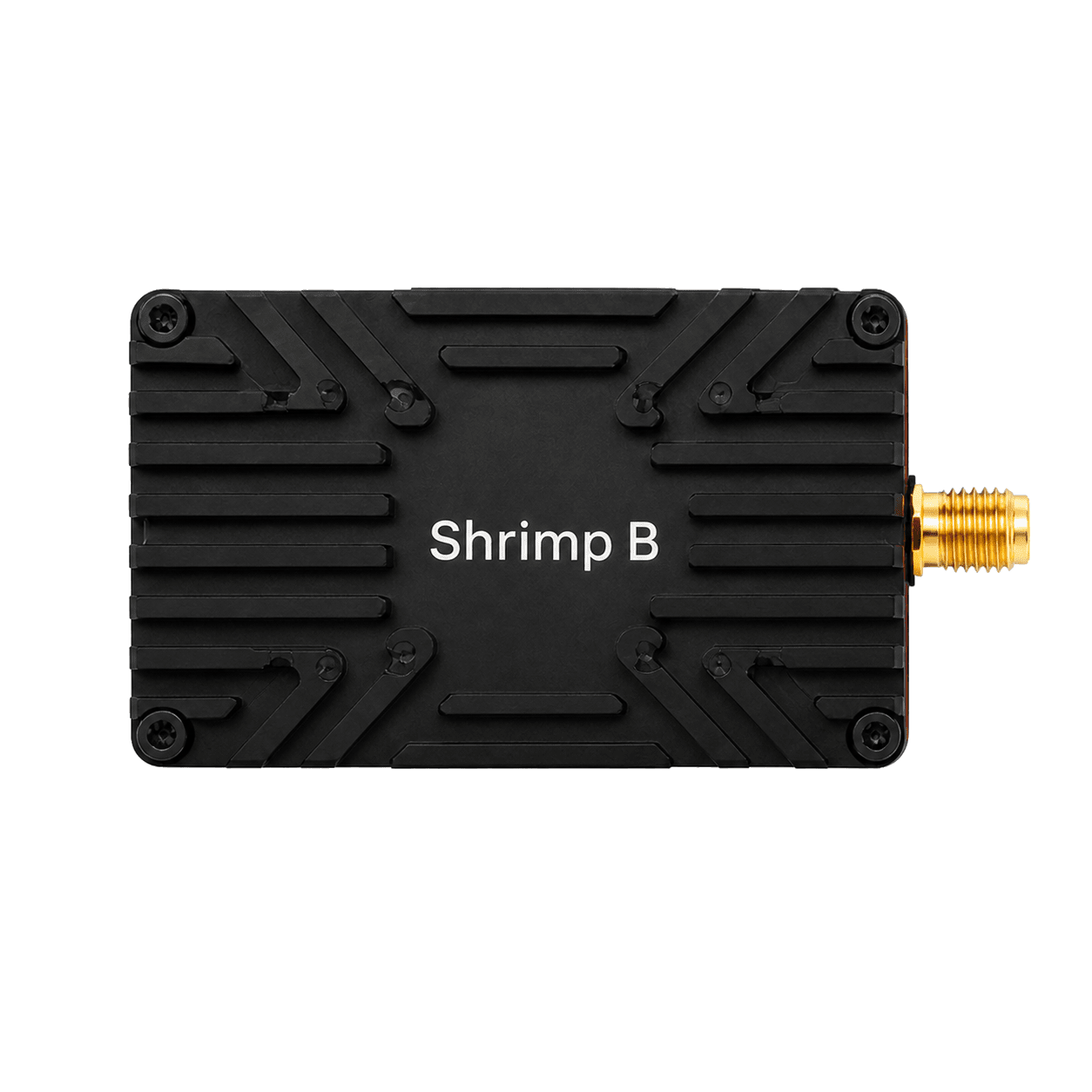 正面横向摆放的 Shrimp B 5.8GHz 10W 图传